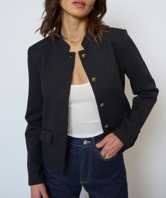 Central Park West Halsey Ponte Jacket