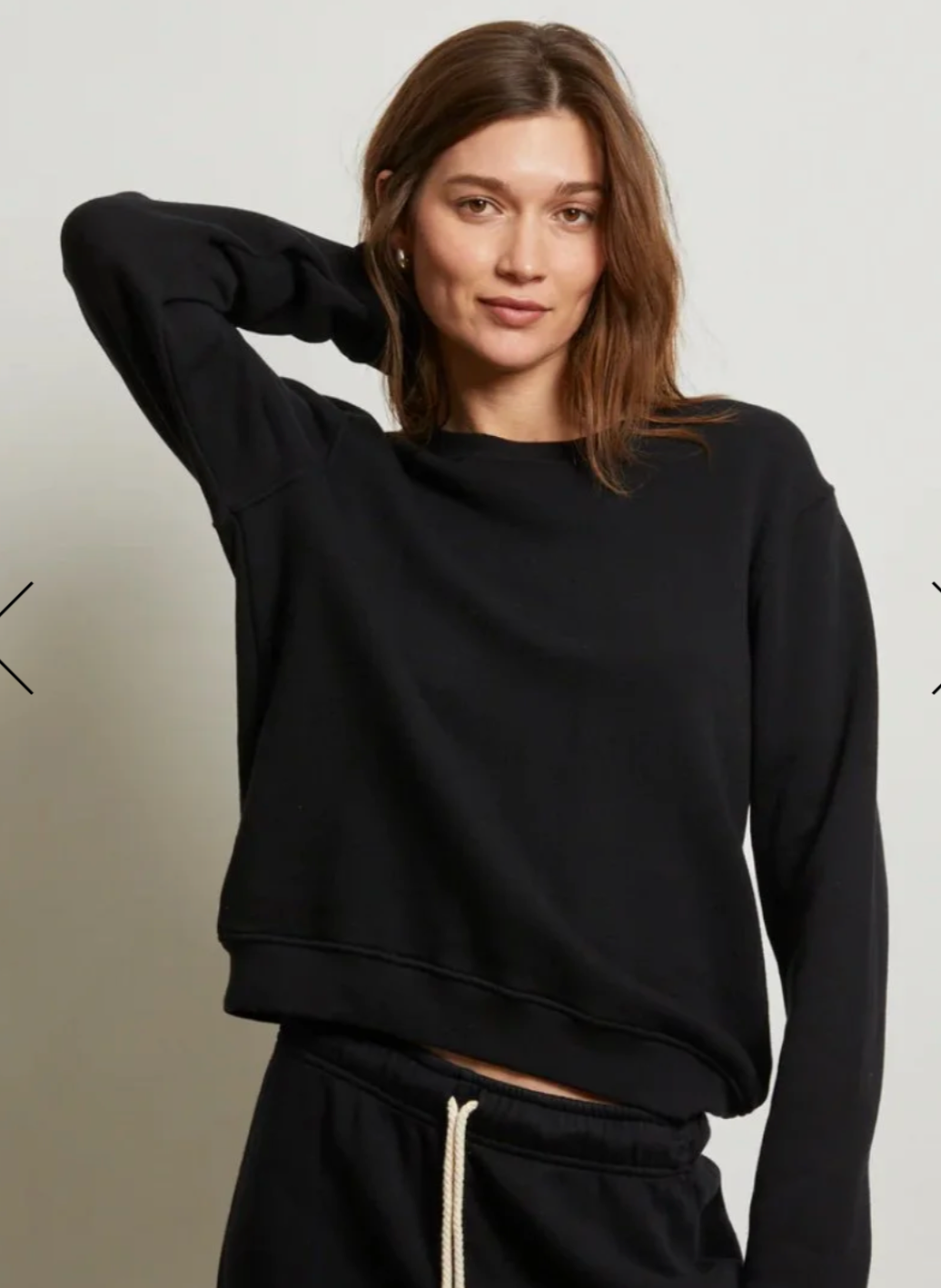 Perfect White Tee Scarlett Basic Sweatshirt