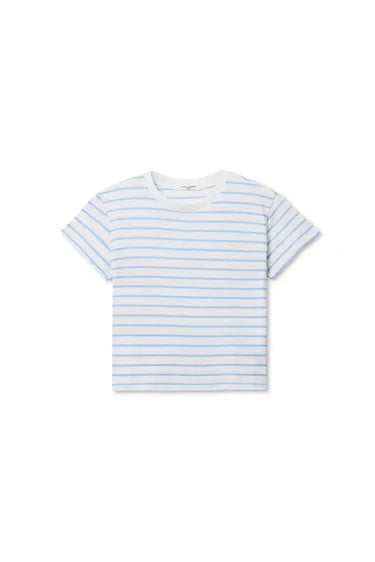 Perfect White Tee Everett Stripe Tee