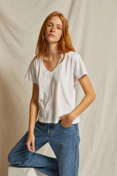 Perfect White Tee Hendrix V-Neck Tee